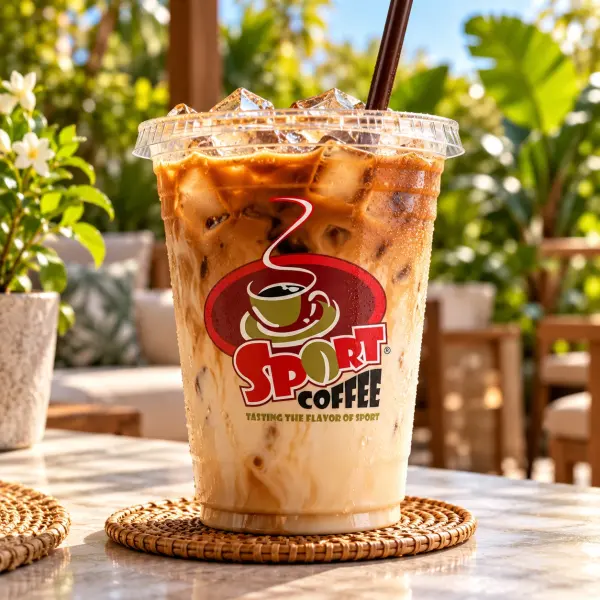 Café frío con leche